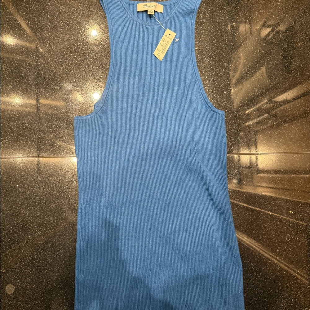 Madewell Blue Tank Top